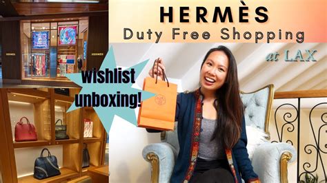 hermes lax duty free|lax duty free website.